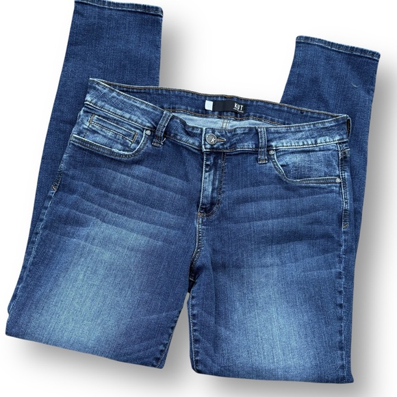 KUT Women’s Toothpick Skinny Medium Wash Stretchy Denim Jeans size 14 - Picture 5 of 16